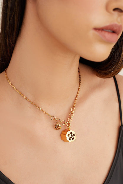 Poppi Quintuple Pendant Necklace 