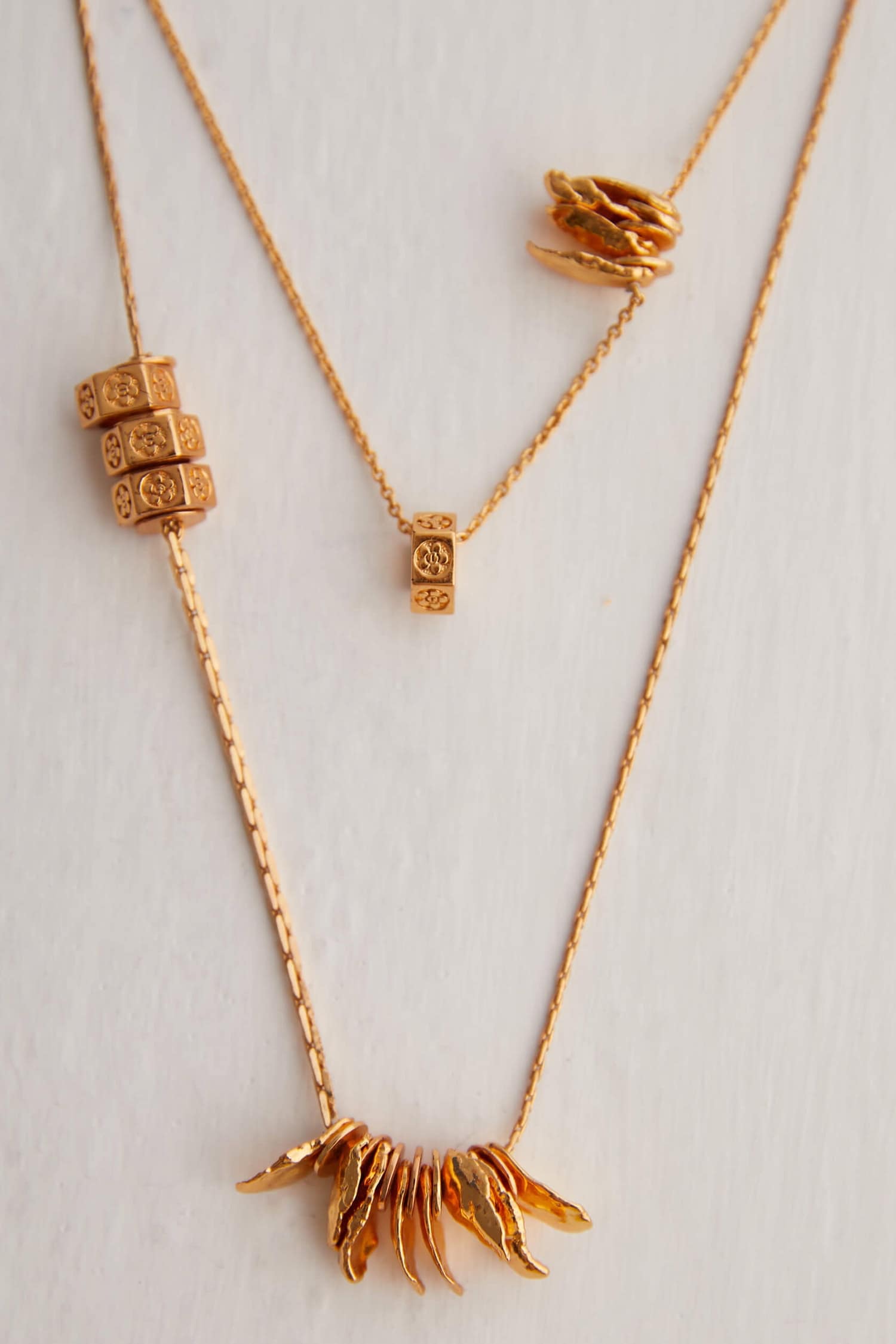 Poppi Bolt Layered Necklace 