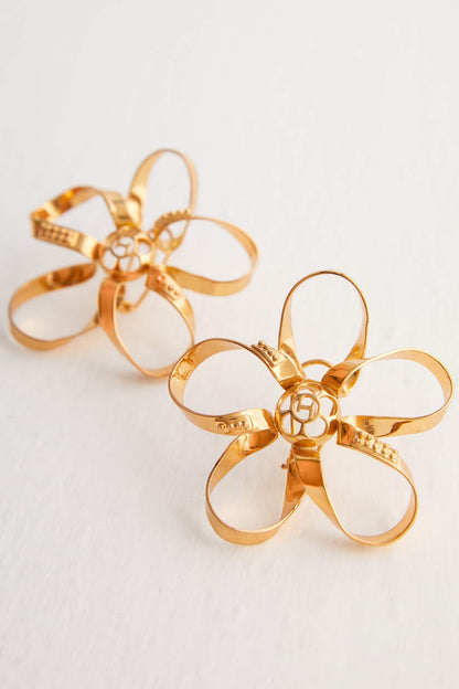 Poppi Lace Stud Earrings 