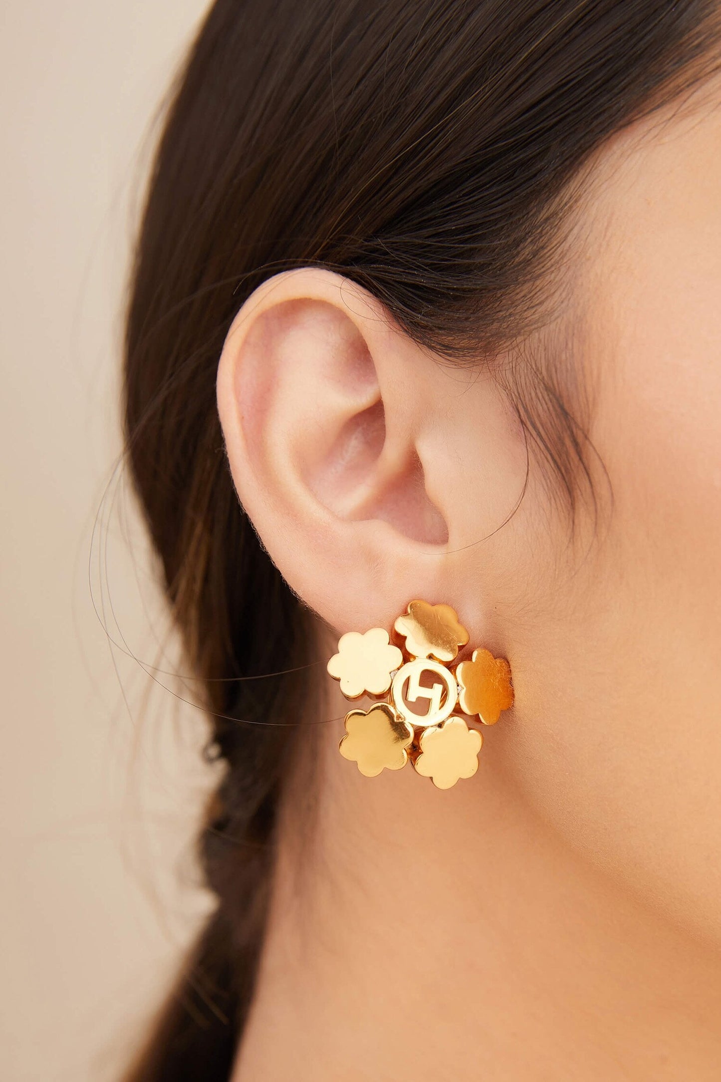Poppi Clump Stud Earrings 