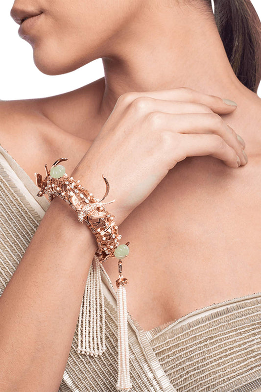 Edens Arbour Tassel Bangle 