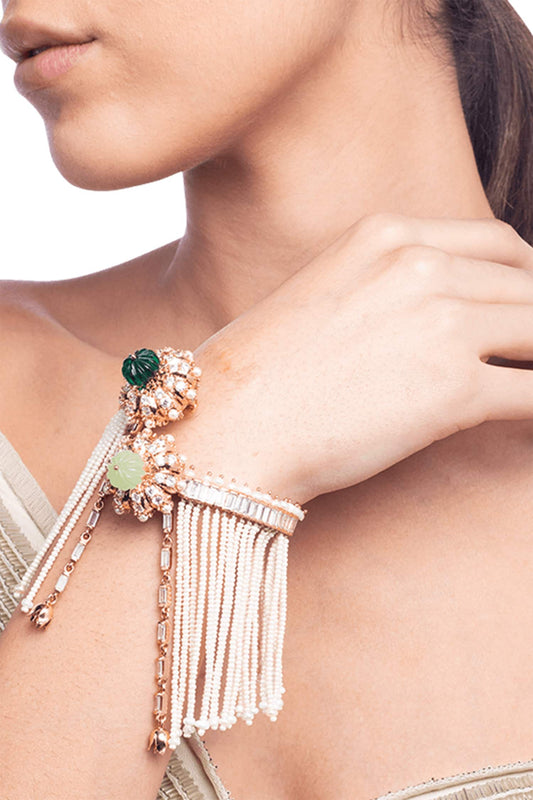 Bead Tassel Bracelet 