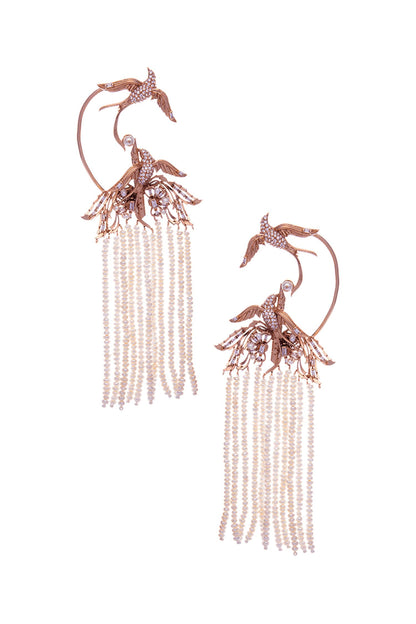 Lophorina Tassel Ear Cuff 