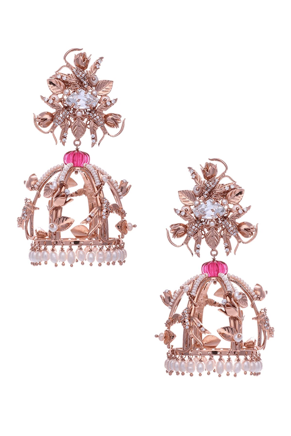 Crystal Dangler Earrings 