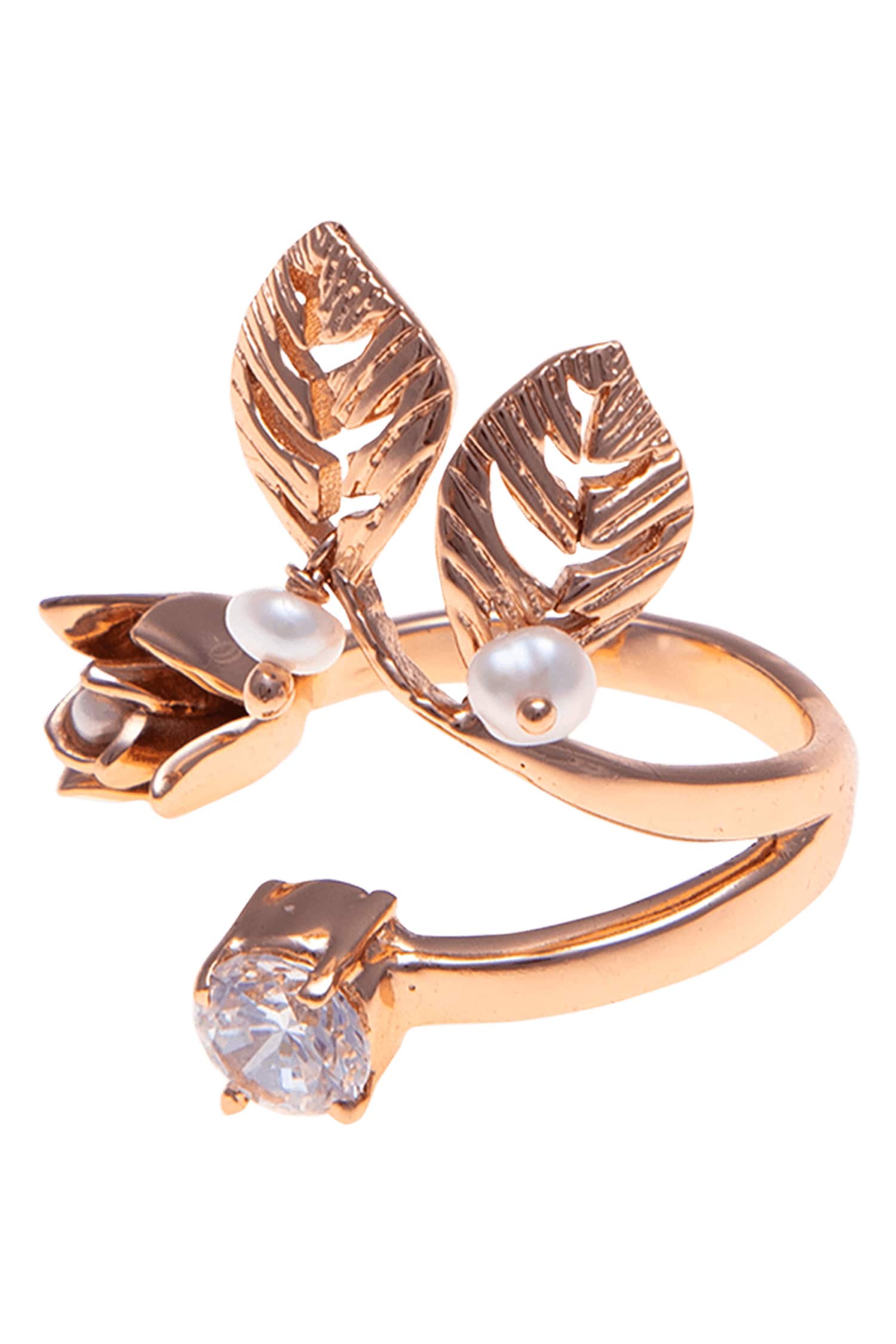 Eternite Rose Midi Ring Single Pc 
