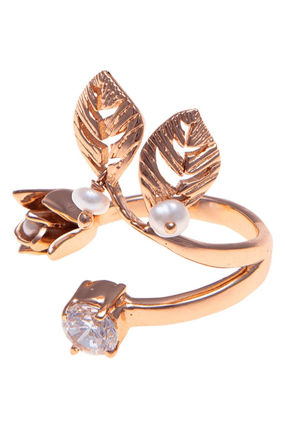 Eternite Rose Midi Ring Single Pc 
