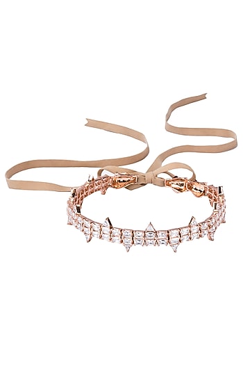 Lily White Choker