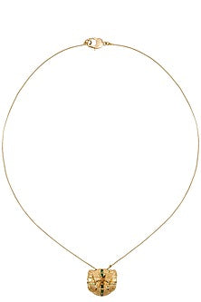 Gold Plated Instar Ball Pendant