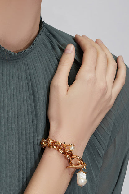 Interlink Celeste Bead Bracelet 