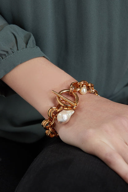 Interlink Celeste Bead Bracelet 