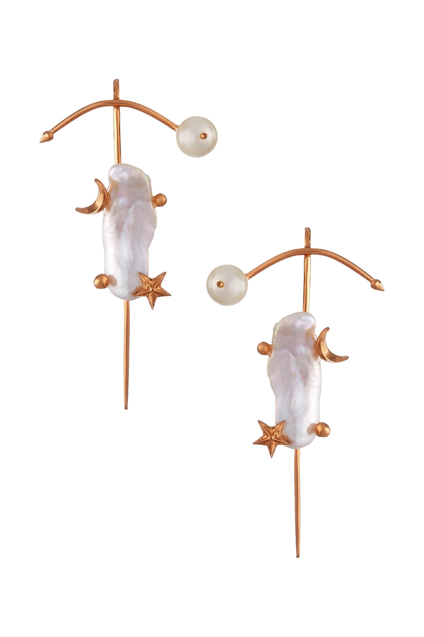  Lupis Crawler Bead Ear Cuff  