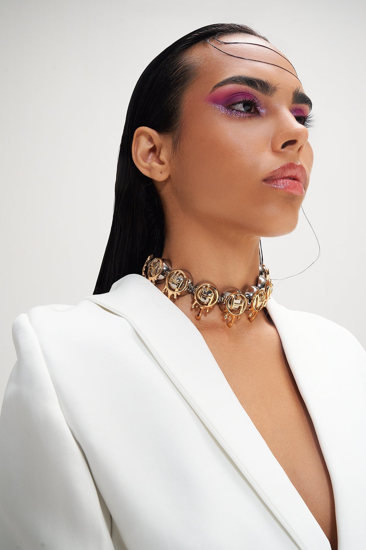 Drip OH Dual Tone Choker 