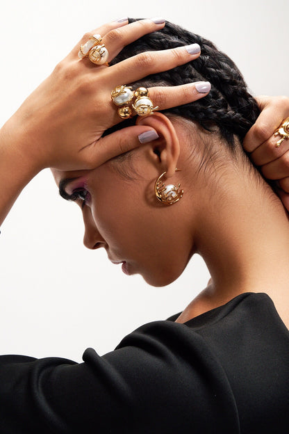Drip OH Nora Hoop Earrings 