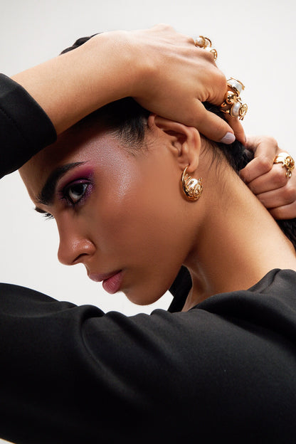 Drip OH Nora Hoop Earrings 