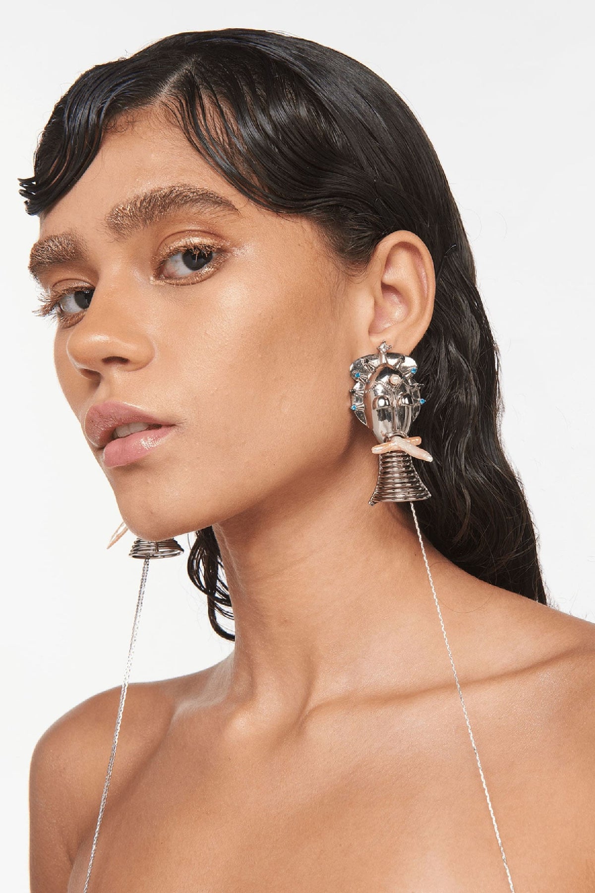 Mirel Long Earrings 
