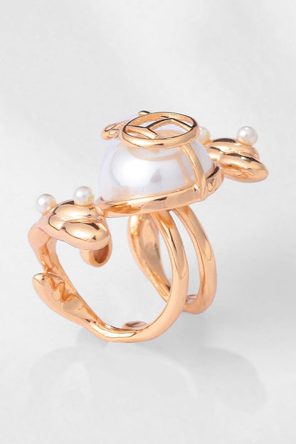 Drip OH River Rose Wrap Ring 