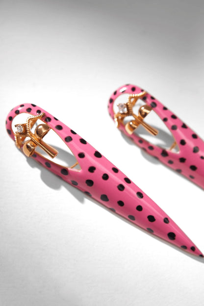 Gavi Spicule Kaybug Earrings 