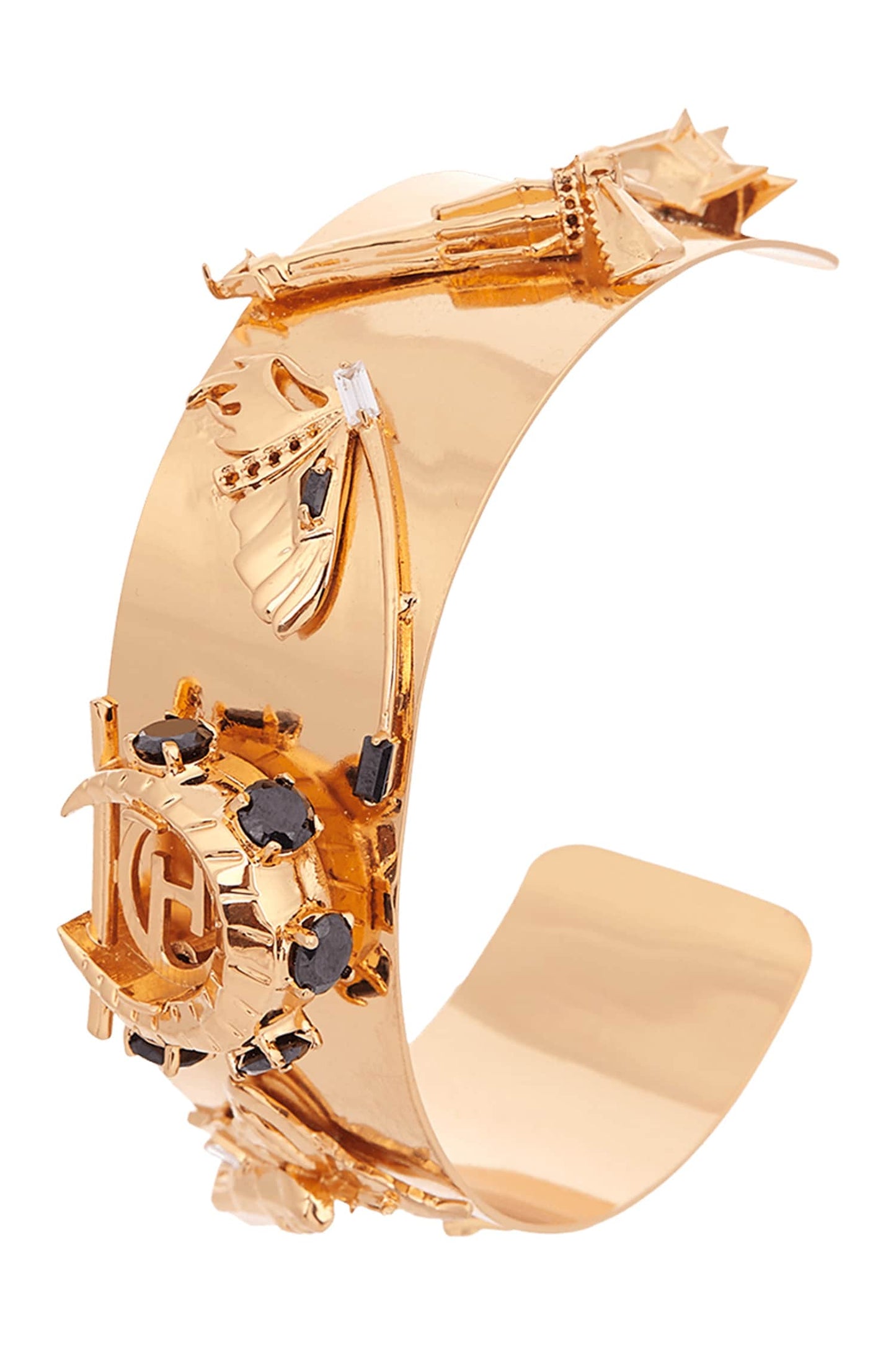 Monogram Wrist Cuff 