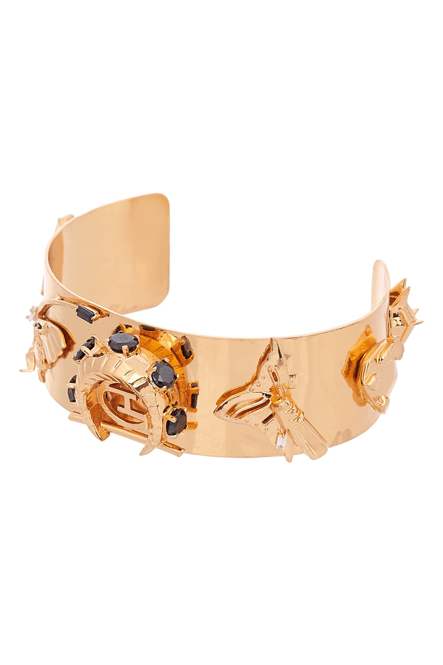 Monogram Wrist Cuff 