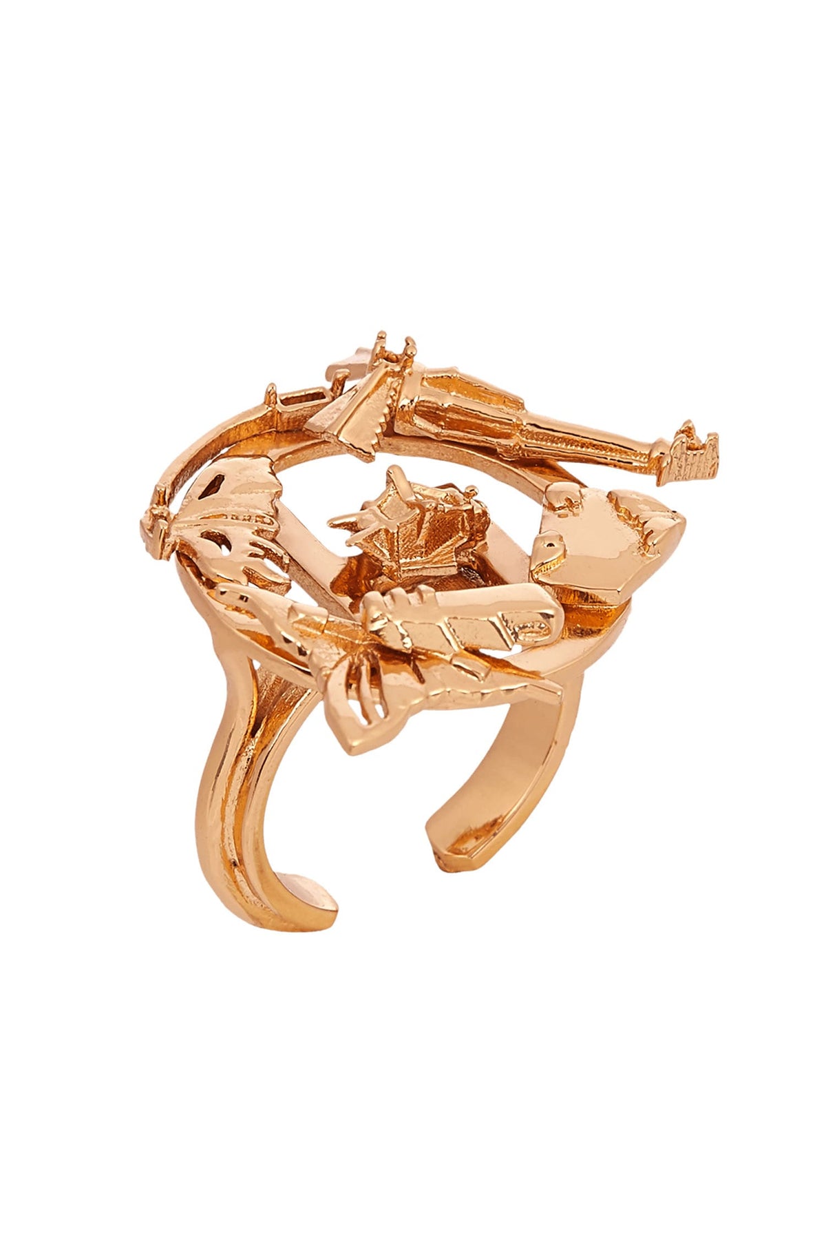 Handcrafted Monogram Ring 