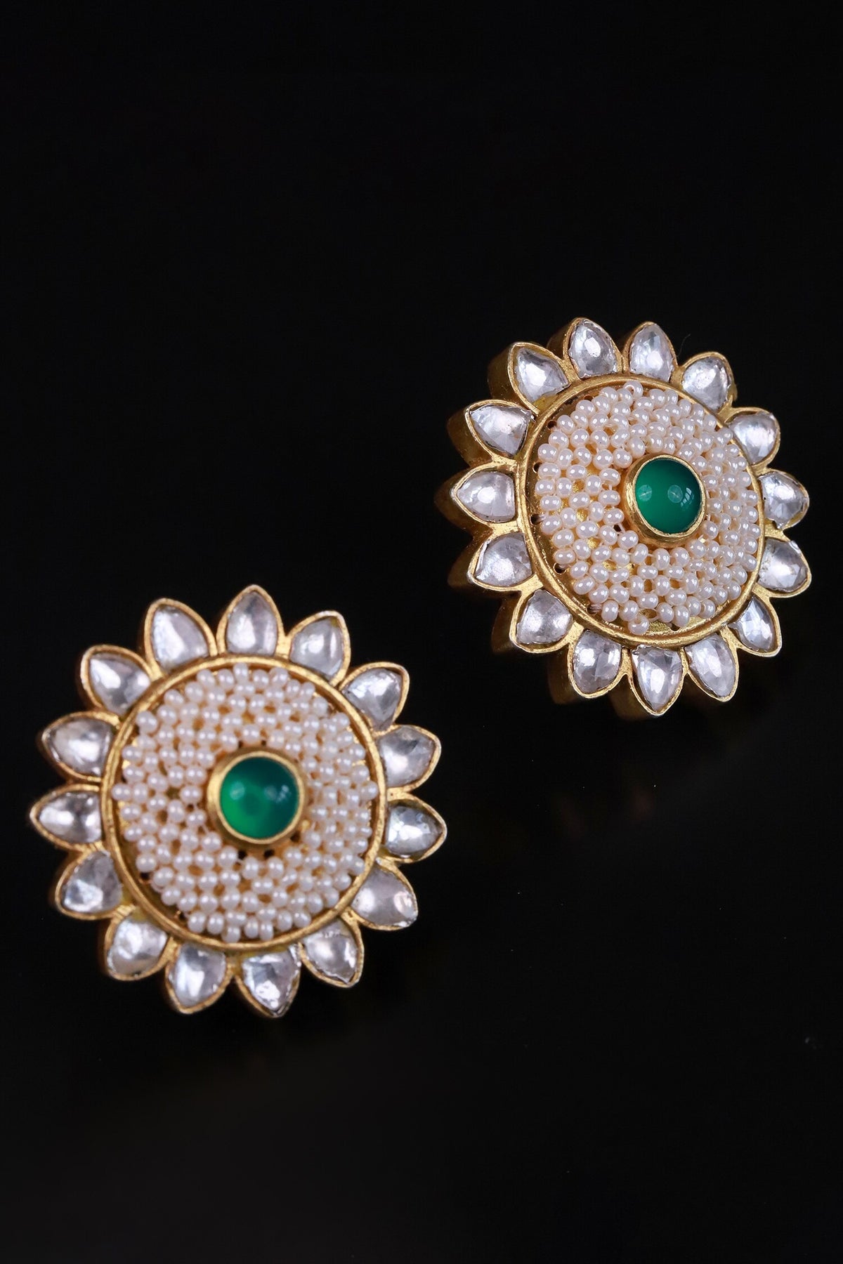 Floral Shape Studs 