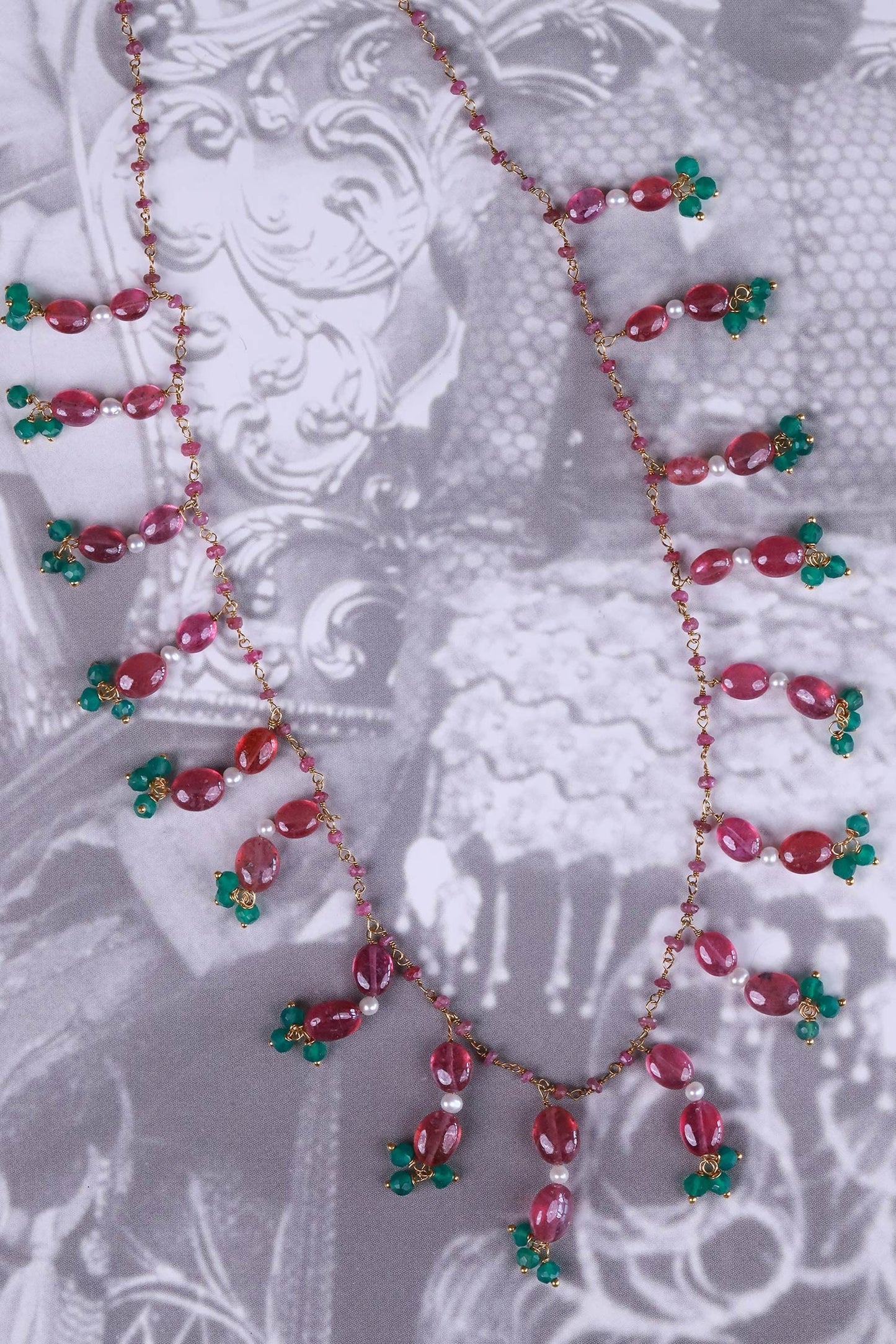 Bead Drop Necklace 