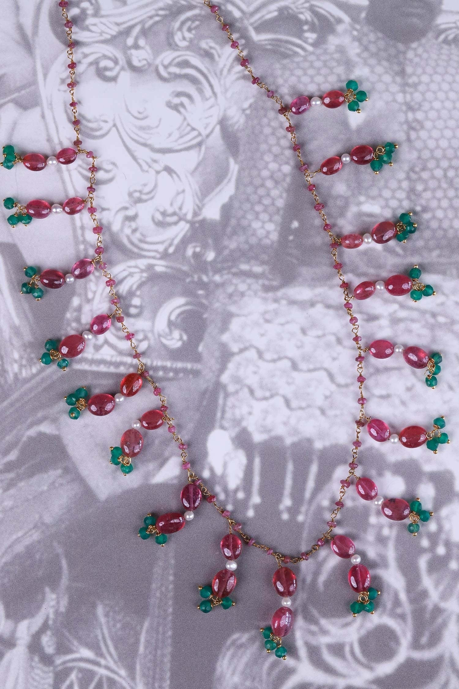 Bead Drop Necklace 