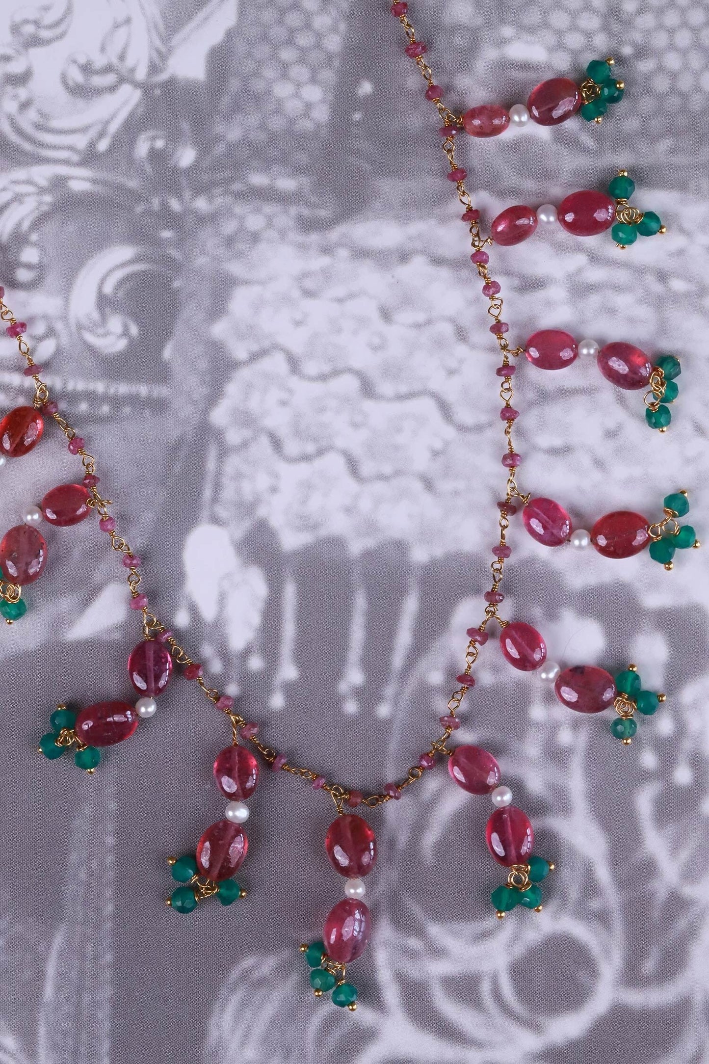Bead Drop Necklace 
