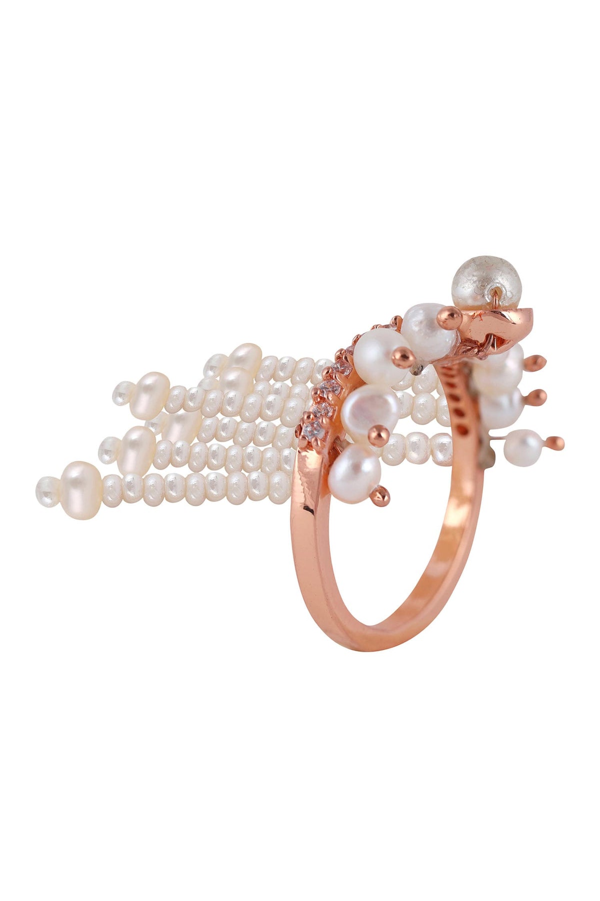 Bead Tassel Ring 