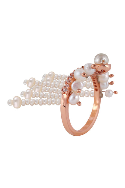 Bead Tassel Ring 