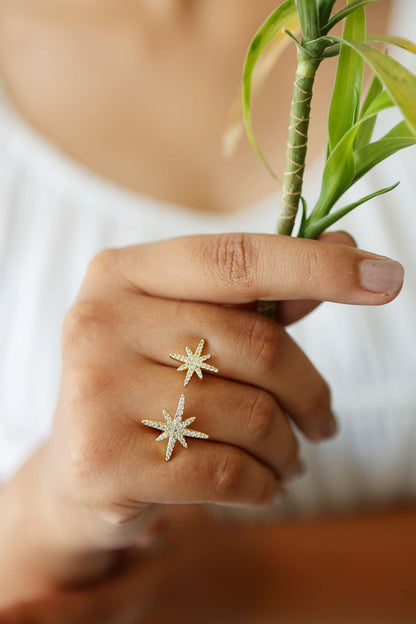 Zircon Studded Ring 