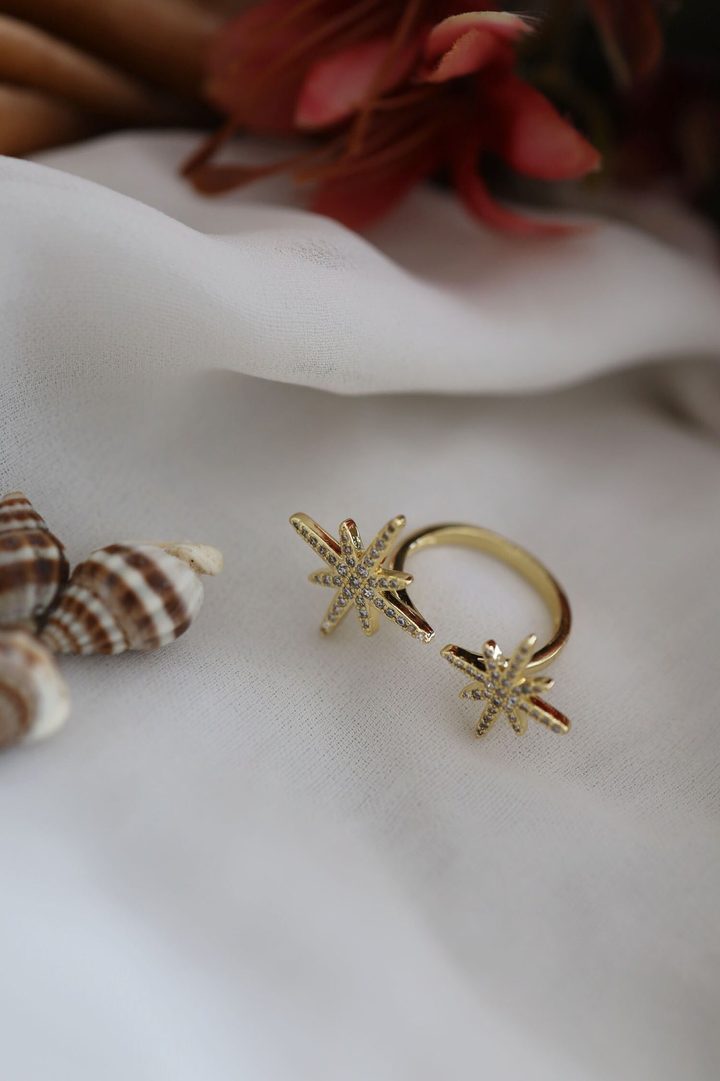 Zircon Studded Ring 