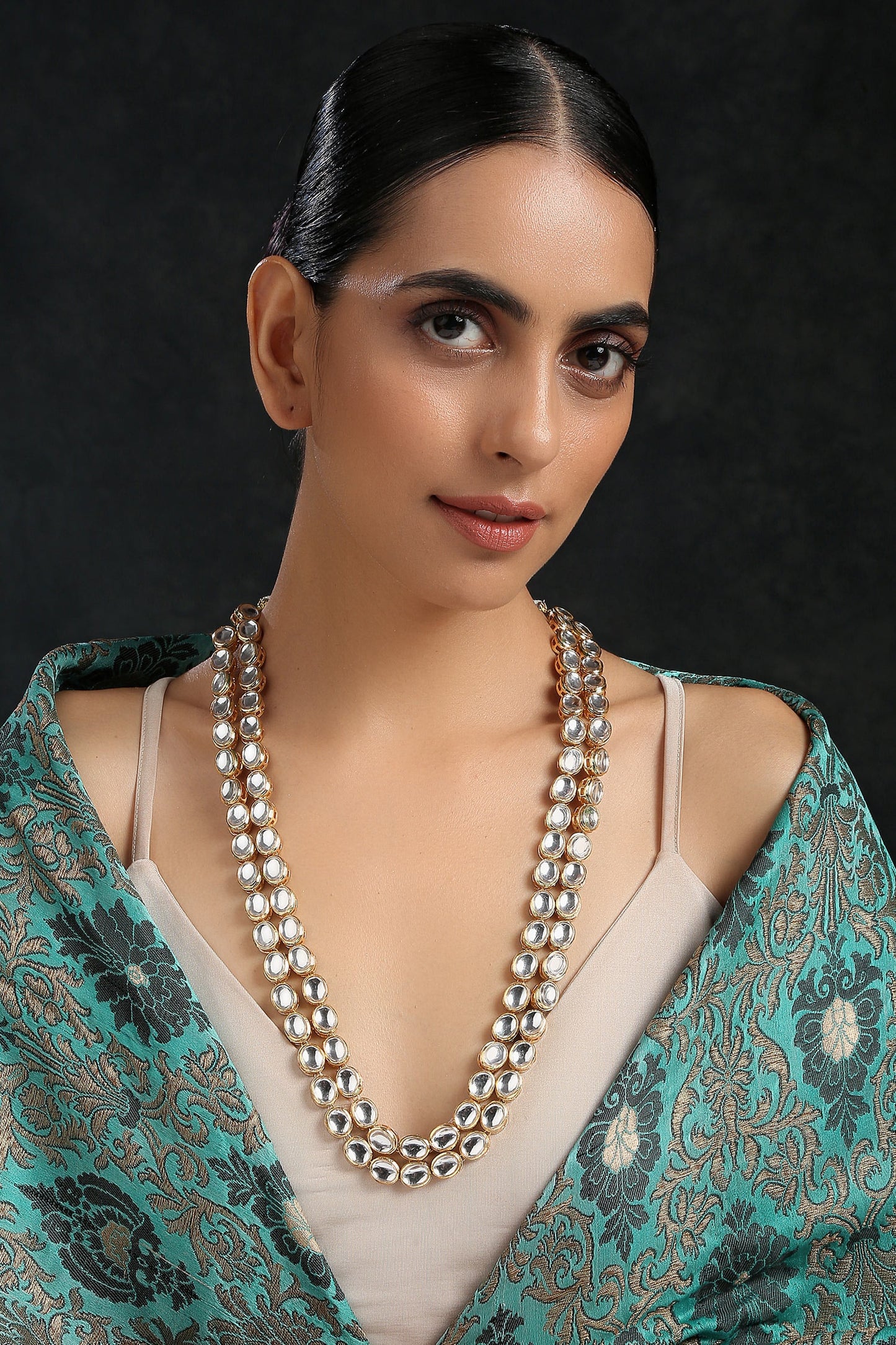Layered Jadau Necklace 