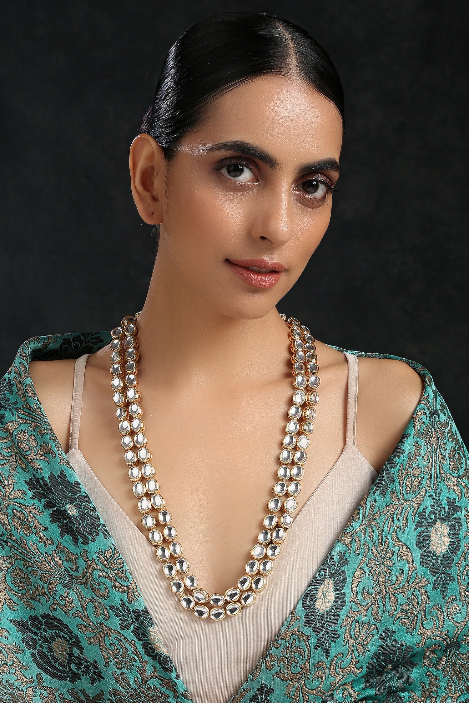 Layered Jadau Necklace 