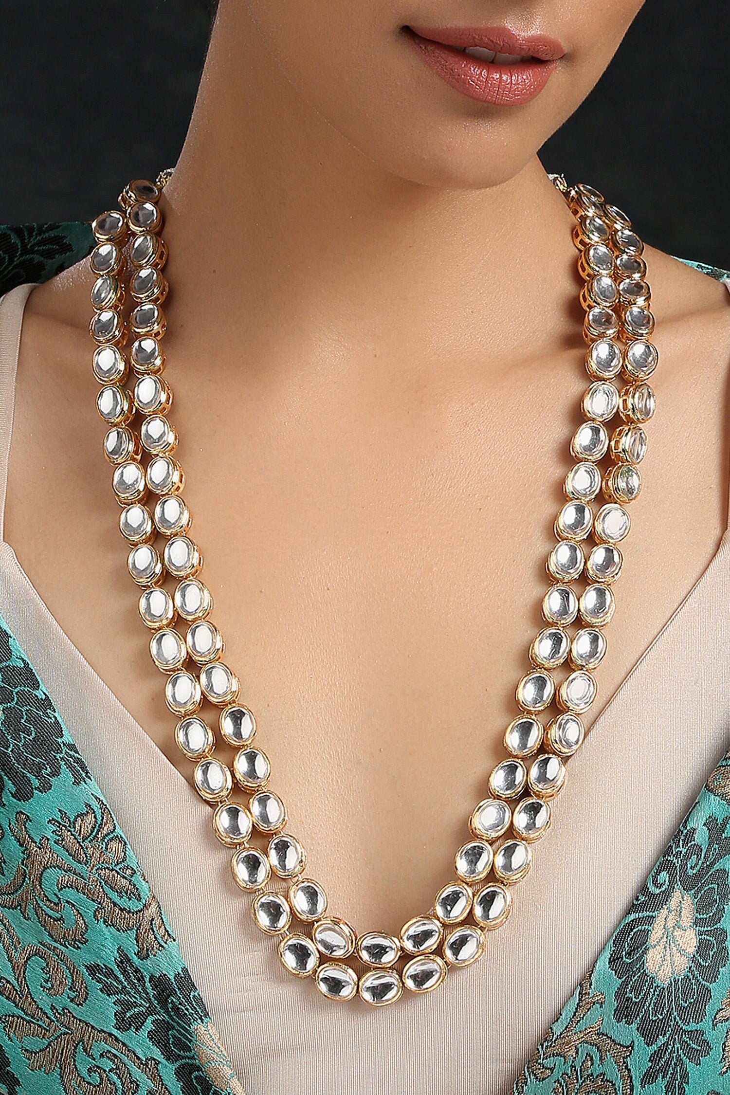 Layered Jadau Necklace 
