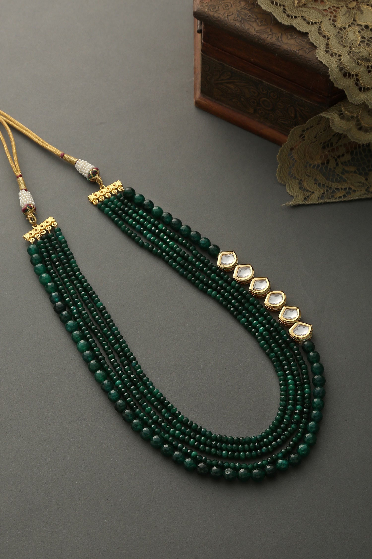 Layered Kundan Necklace 