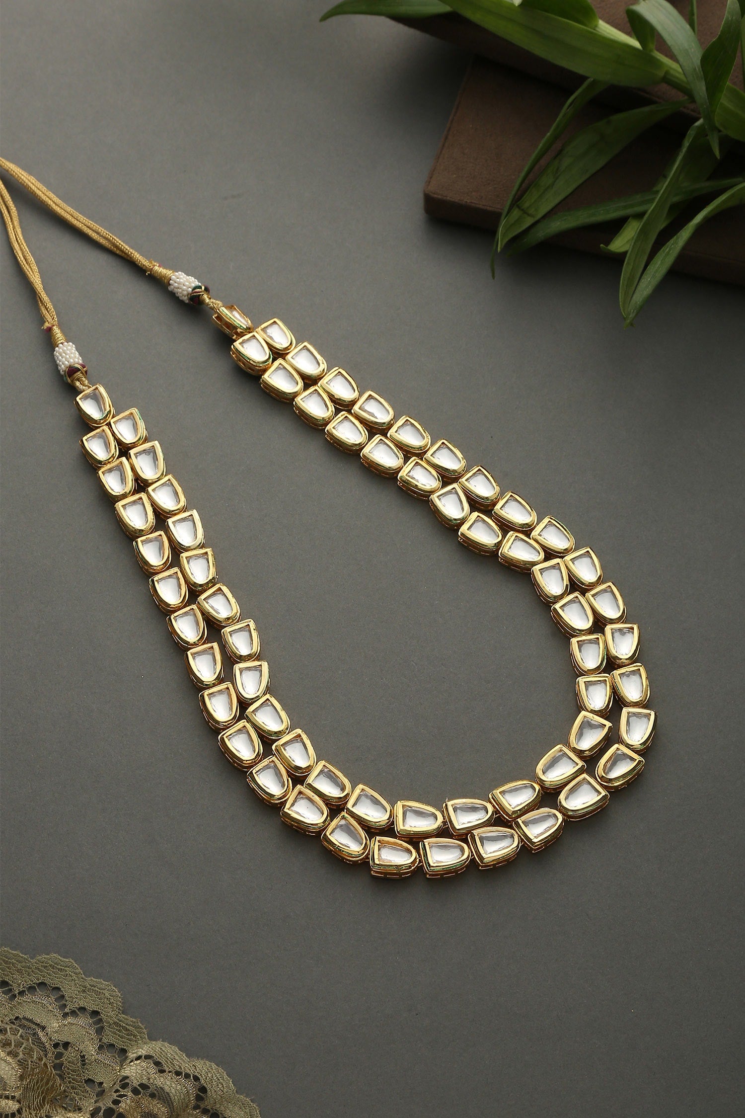 Layered Kundan Necklace 