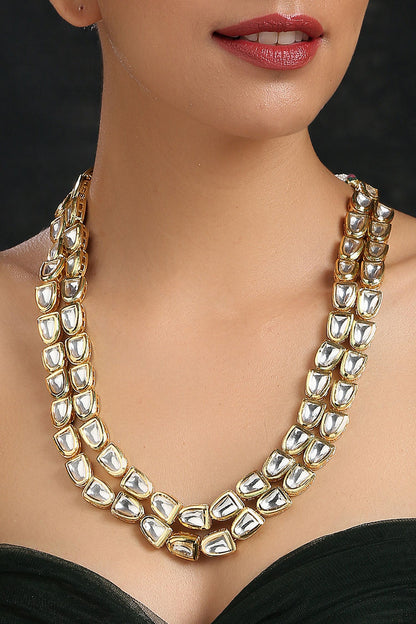 Layered Kundan Necklace 