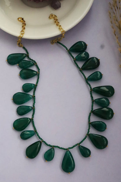 Stone Drop Necklace 