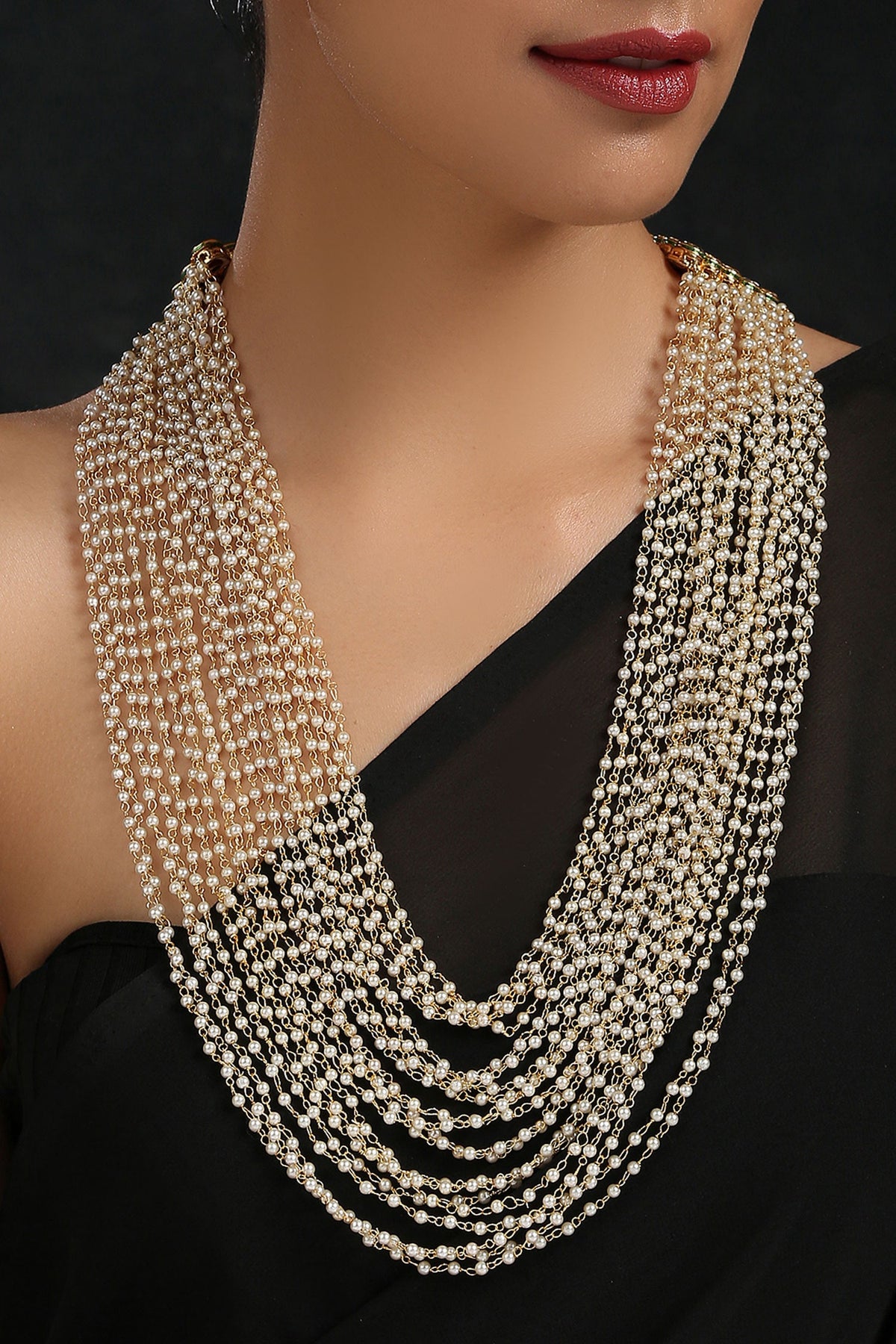Layered Meenakari Necklace 
