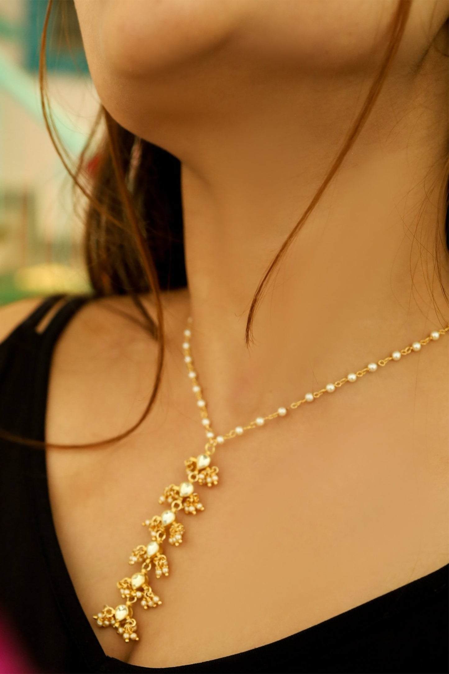 Kundan Pendant Necklace 