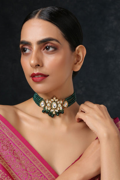 Kundan Pendant Choker 