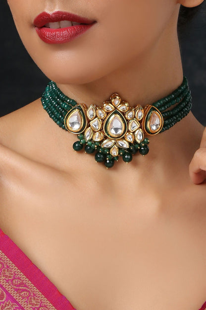 Kundan Pendant Choker 
