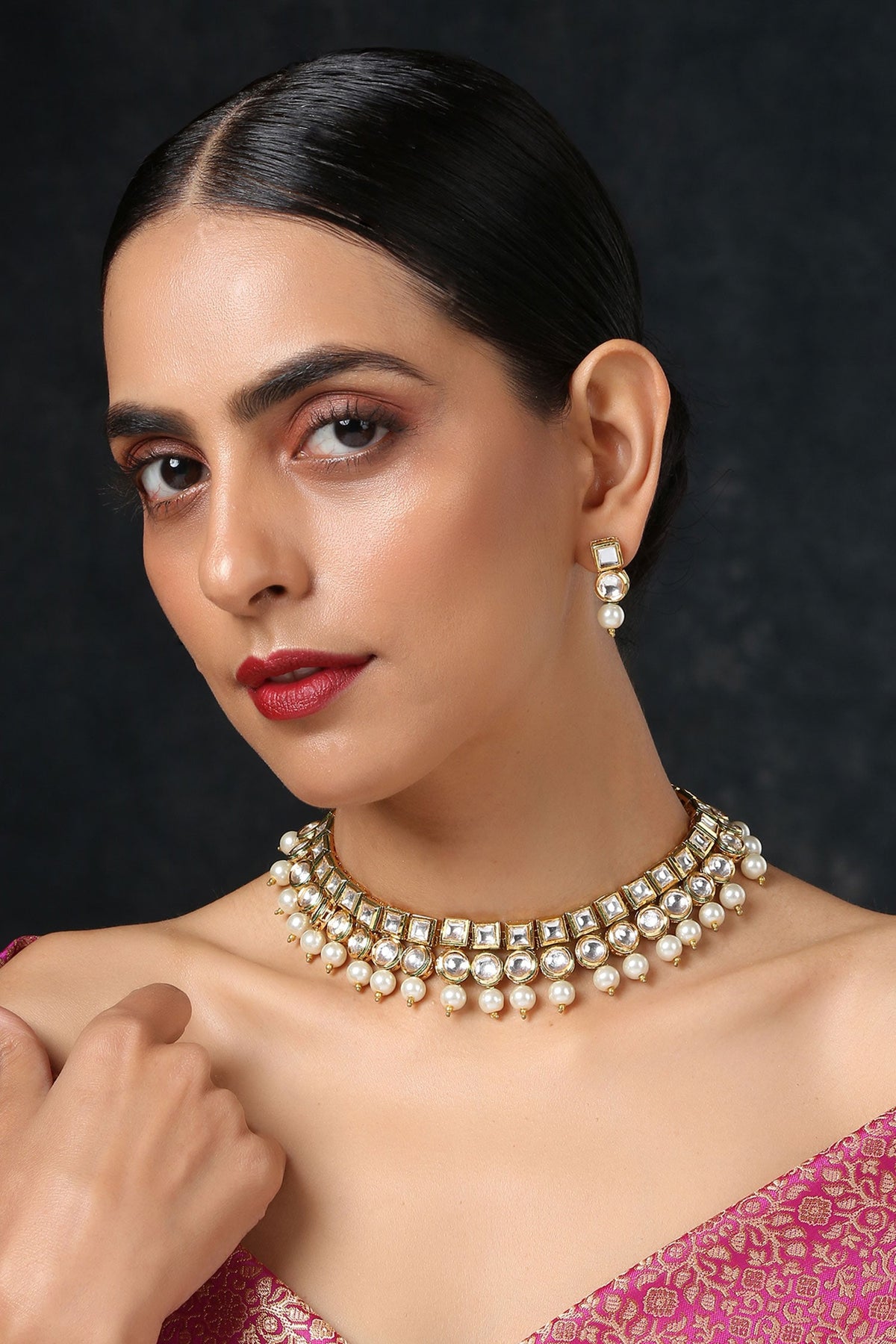 Kundan Choker Set 