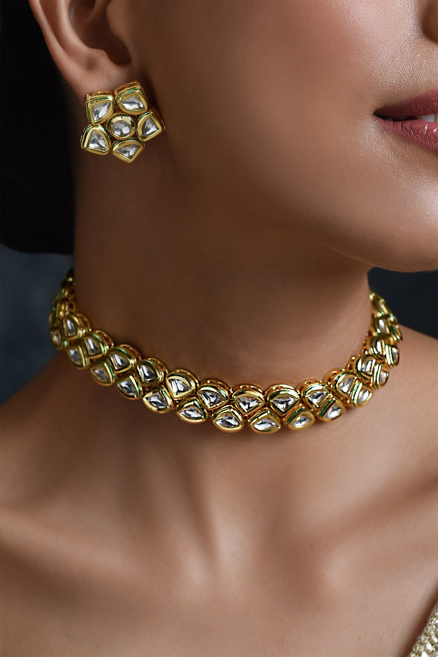 Kundan Choker Set 