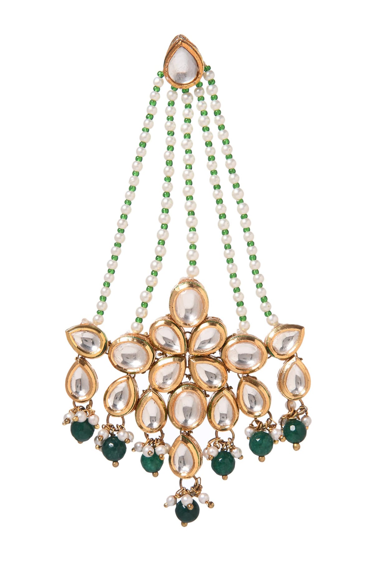 Kundan Long Earrings 