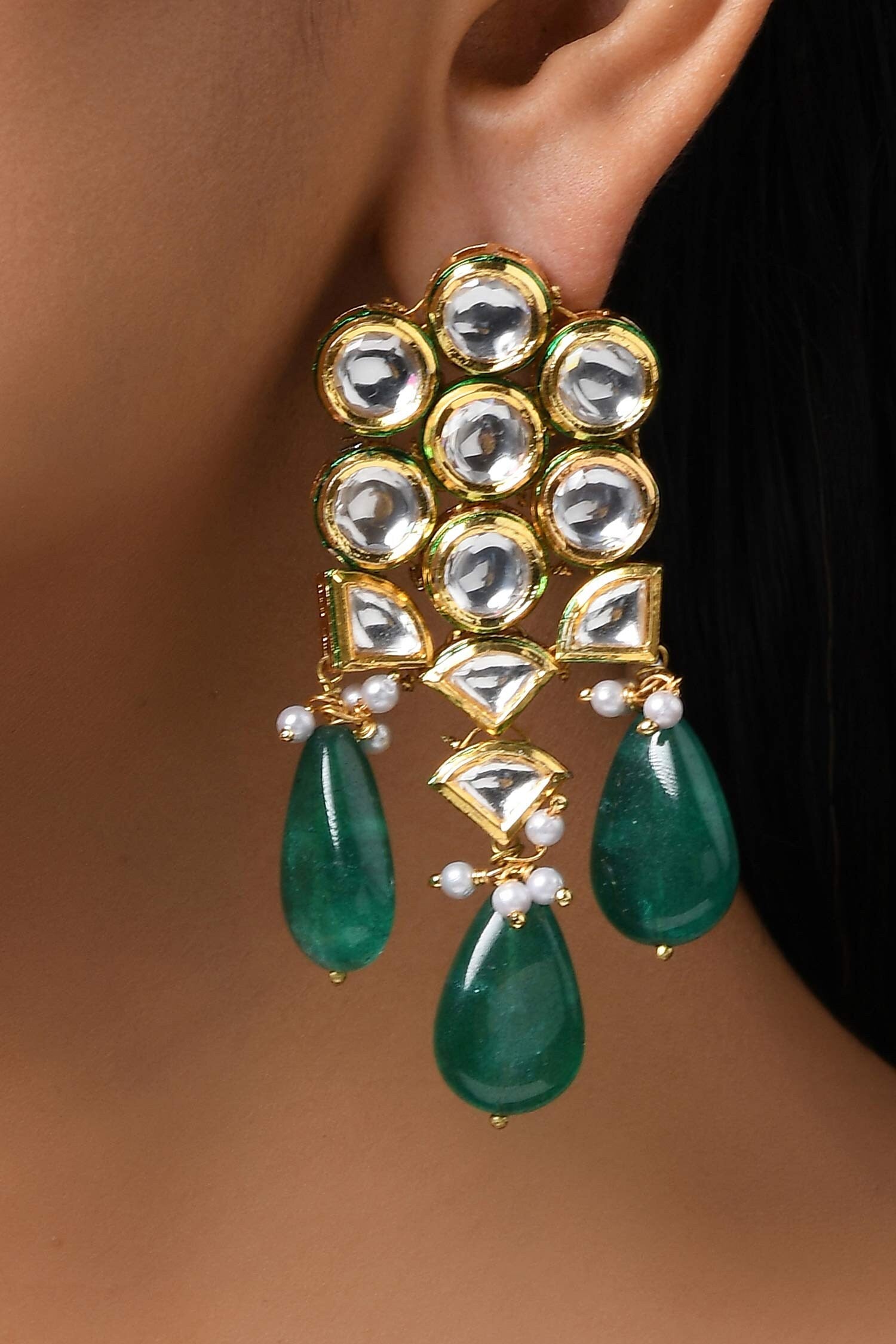 Kundan Earrings 