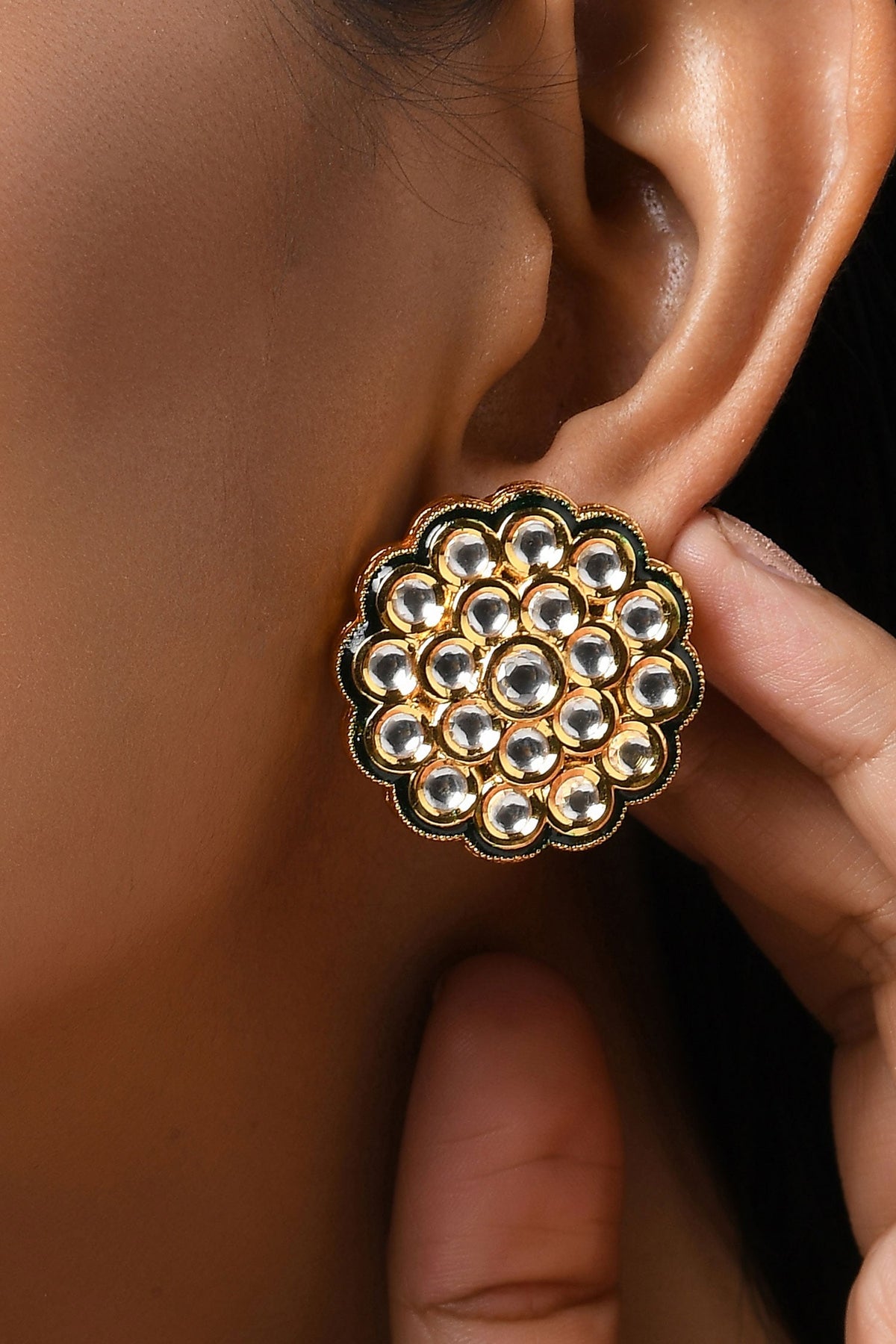 Kundan Earrings 