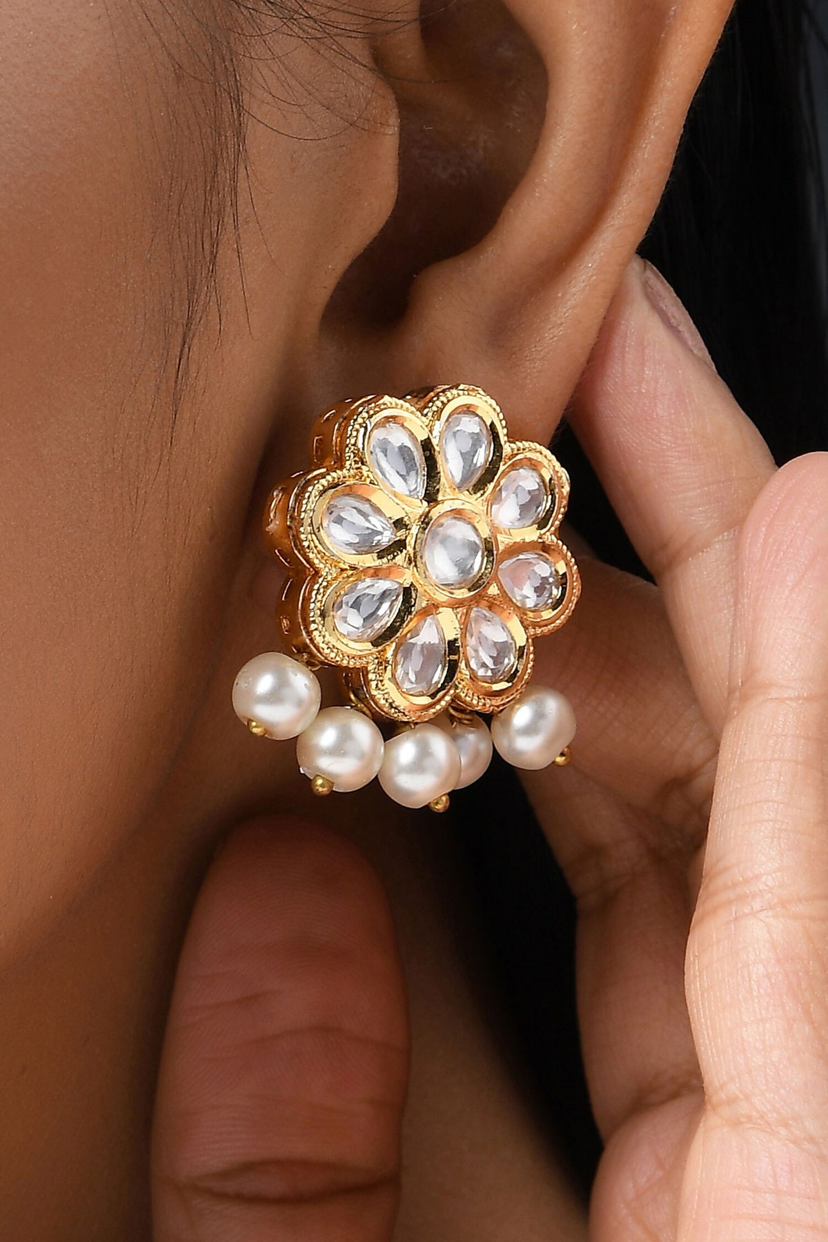 Kundan Earrings 