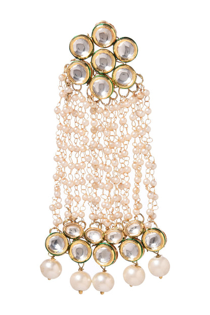 Kundan Long Earrings 
